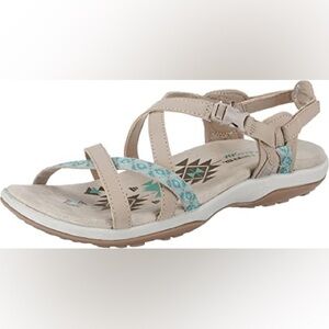 Skechers Memory Foam Reggae Slim-Vacay Womens Sandals - Size 8